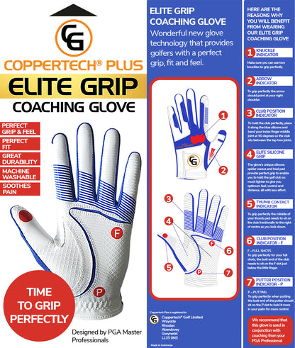 COPPERTECH PLUS ELITE GRIP COACHING GLOVE.