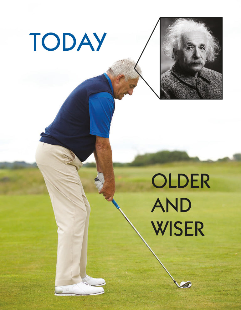 NOW FOR THE BACK NINE BY PETER DAWSON - THE PERFECT COMPANION FOR SENIOR GOLFERS!