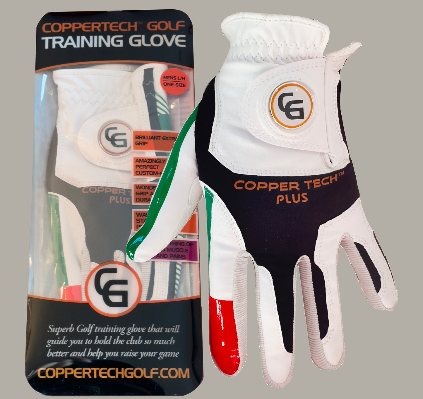 COPPERTECH PLUS ELITE GRIP TRAINING GLOVE - LEFT-HAND ONE-SIZE