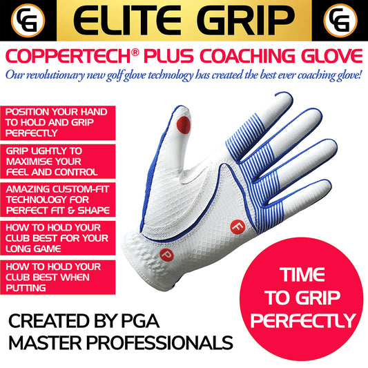 COPPERTECH PLUS ELITE GRIP COACHING GLOVE.
